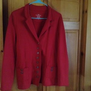 Red women's White Lotus jacket